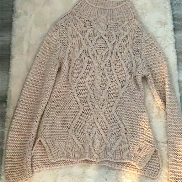 Zara Sweaters - 🛍🛒🎁Zara soft cable knit mock neck sweater